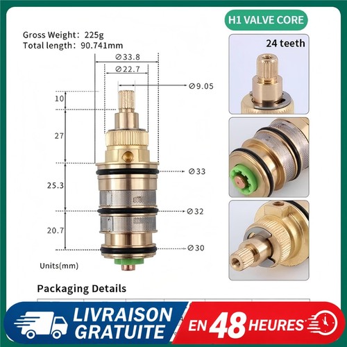 Cartouche thermostatique - , en