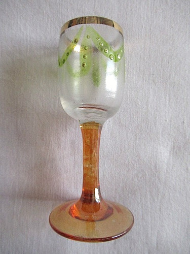 Verre liqueur bicolore à - liqueur,