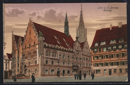 Carte postale ulm - carte, d