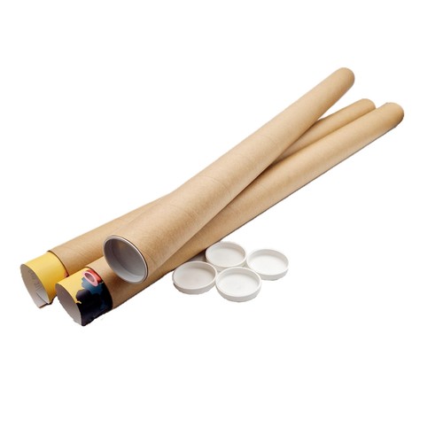 Tubes carton brun pour - 10,