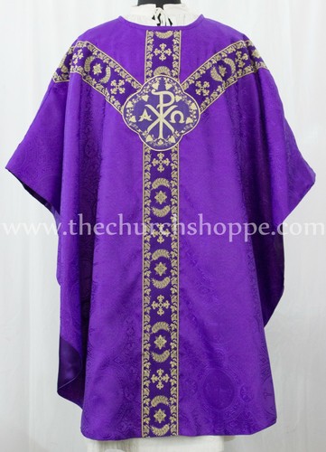 Violet gothique chasuble - gothique,