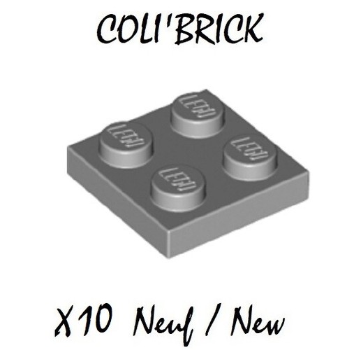 Lego 3022 10x plaque brick - 3022, /