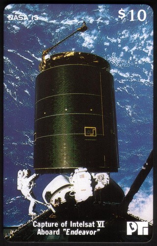 Nasa attraper de intelsat - nasa,