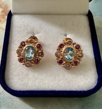 TOPAZE , TANZANITE, AMETHYSTE