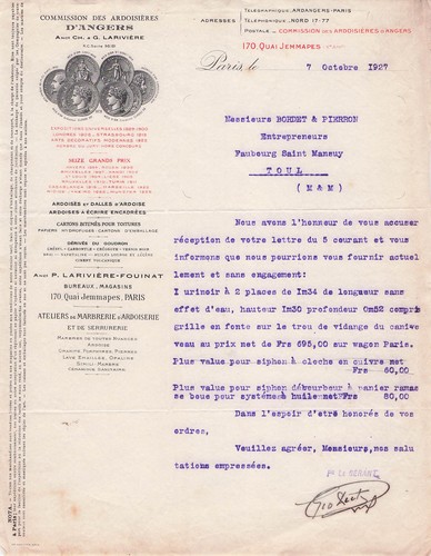 Paris ardoises lariviere - 75,