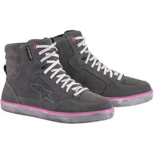 Chaussures de moto imperméables Alpinestars J-6 pour femmes grises /...