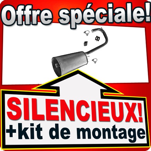 Silencieux arriere pour lada - silencieux,