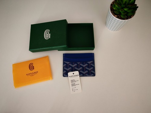 Porte carte goyard gris - porte-carte,