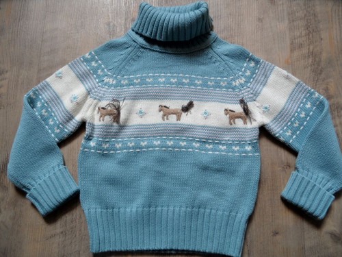 Gymboree joli pull col roulé - col,