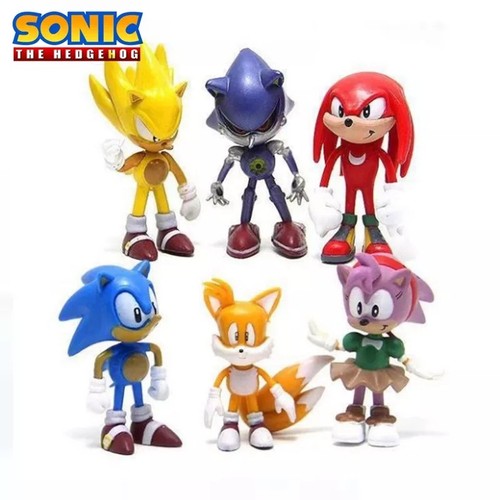 Figurines sonic hérissons - sonic,