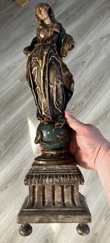 Ancienne belle sculpture - ancienne,
