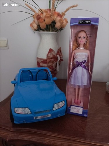 Voiture barbie une - +,