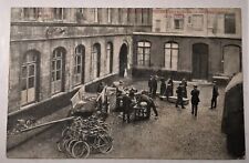 RARE POSTCARD 59300 VALENCIENNES massacre of passenger pigeons Nov 1914 very lively