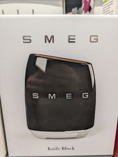 Smeg Knife Block Black Or