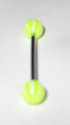 Piercing langue barbell - langue, 19