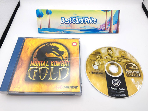 Mortal kombat gold sega - gold,