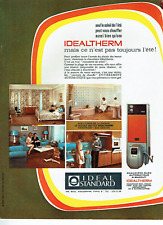 1967 Advertising 1222 Ideal Standard SDB Boiler Oil Block
