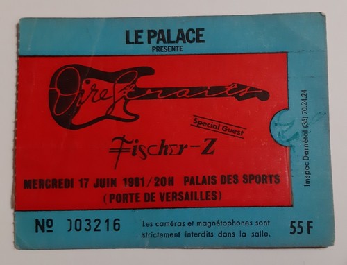 Ticket billet used place - ticket,