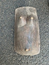 Masque-torse africain en bois sculpté