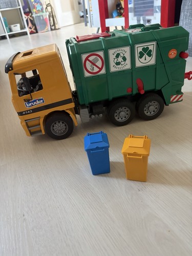Bruder camion poubelle 4143 - bruder,