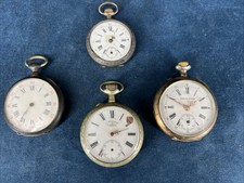 Lot 4 montres gousset