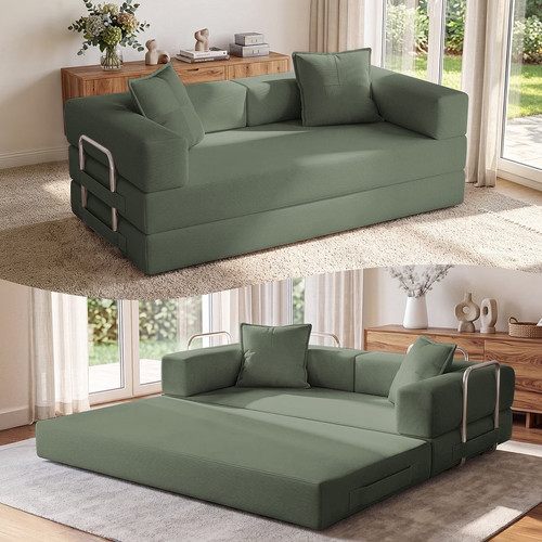 Convertible sofa bed - 78",