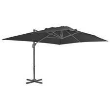 Parasol déporté avec mât en