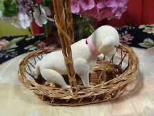 lot  panier osier anse  le