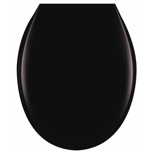 Abattant thermodur noir - -,