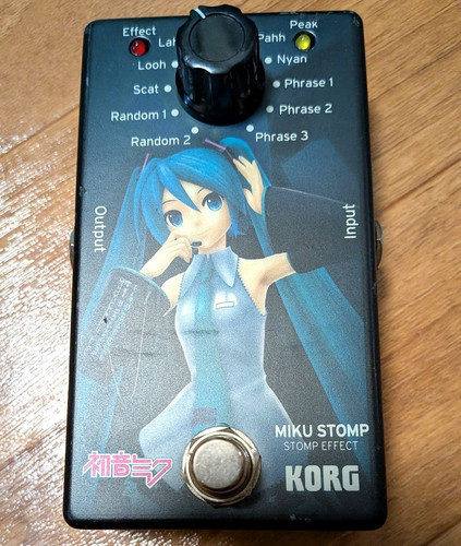 Pédale effet guitare korg - d'effet,