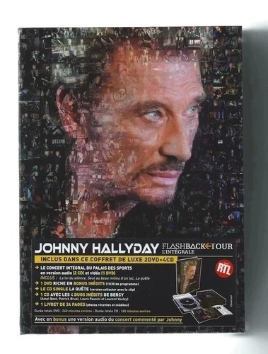 Coffret dvd johnny - dvd+cd,