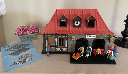 Vintage playmobil bahnhof - vintage,