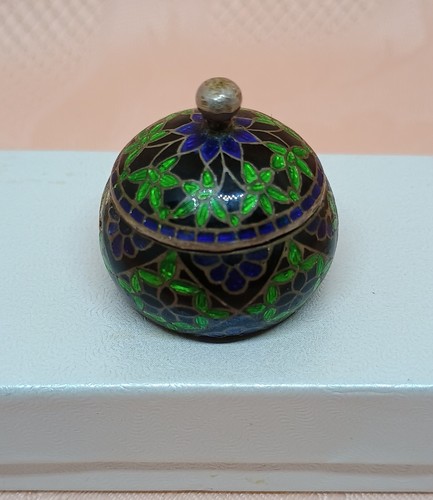 Mini pilulier ancien - pilulier, ancien,