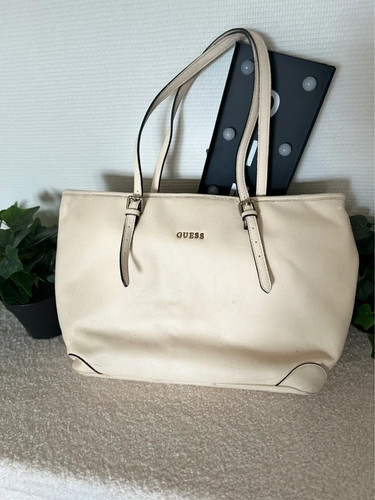 Sac cabas guess crème - crÈme, beige
