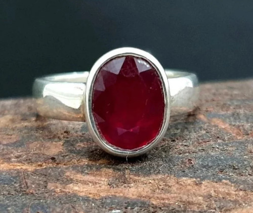 Bague rubis rouge - rubis,