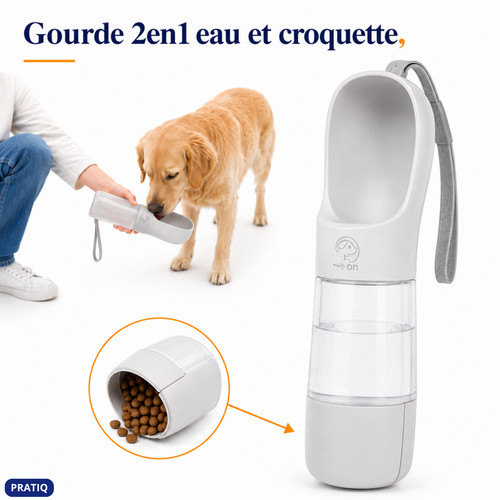 Gourde bouteille eau chien - gourde,