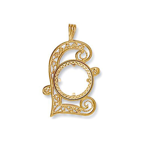 Pendentif monture carats or - monture,
