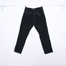 VERSACE JEANS COUTURE W 34 L / Jeans Vintage Usagé (Cod.H3271) Homme Noir