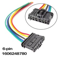 1606248780 Peugeot 206 207 307 308 Citroen Rear Tail Light Wiring Loom Connector