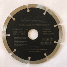 Disque diamant haute performance Ø 125mm qualité professionnelle. Pour la Coupe