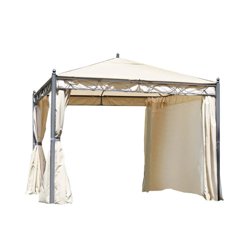 Tonnelle jardin fer - tonnelle, en