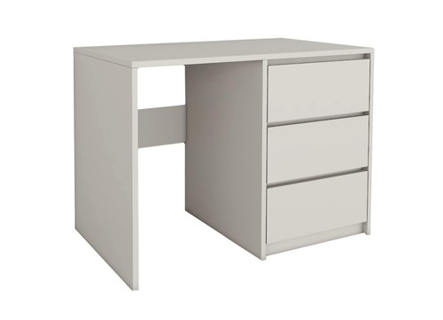 Bureau bdw avec tiroirs table - bureau,