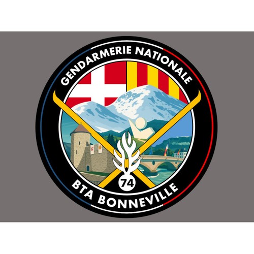 Ecussons gendarmerie bta - ecussons,