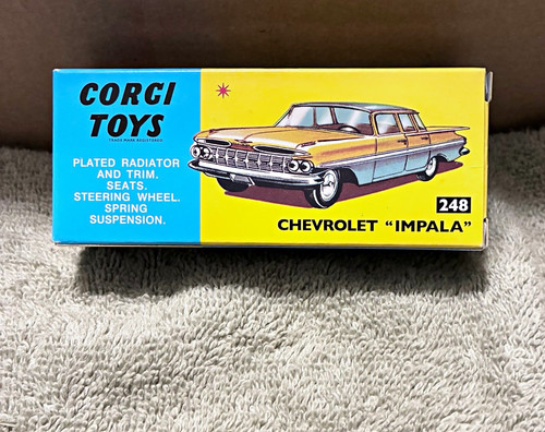 Corgi toys chevrolet impala - toys,