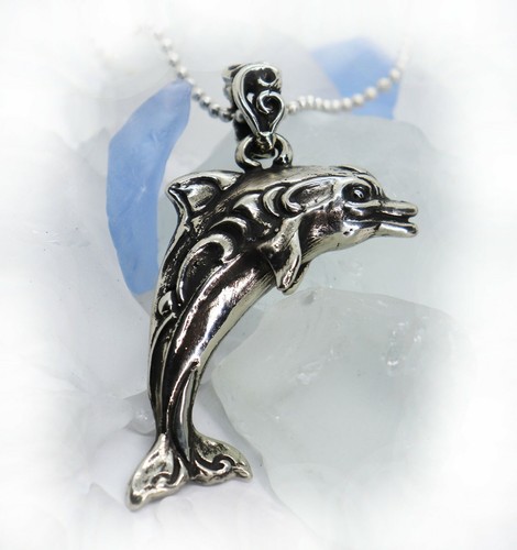 Jumping dolphin sterling - jumping,