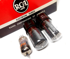 RCA 1960s' Fender Champ 5F1 Tweed Amp Tubes Set 6V6GT 5Y3GT 12AX7A USED-TEST NOS
