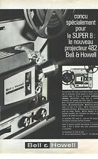 1963 ADVERTISING ADVERTISEMENT BELL & HOWELL Super 8 Projector