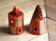 Bougeoirs photophores Noël