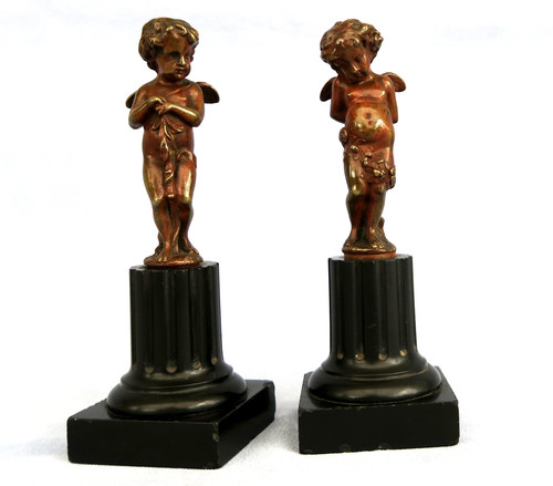 Deux angelots cupidon et - angelots,