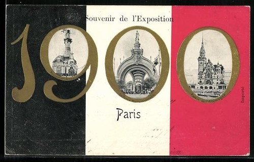 Carte postale paris - carte,